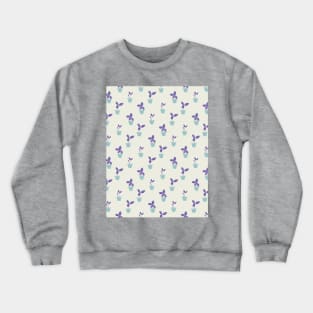 Seamless pattern with potted plants Crewneck Sweatshirt